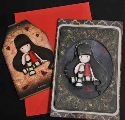 Gorjuss Doll Handmade Card 26