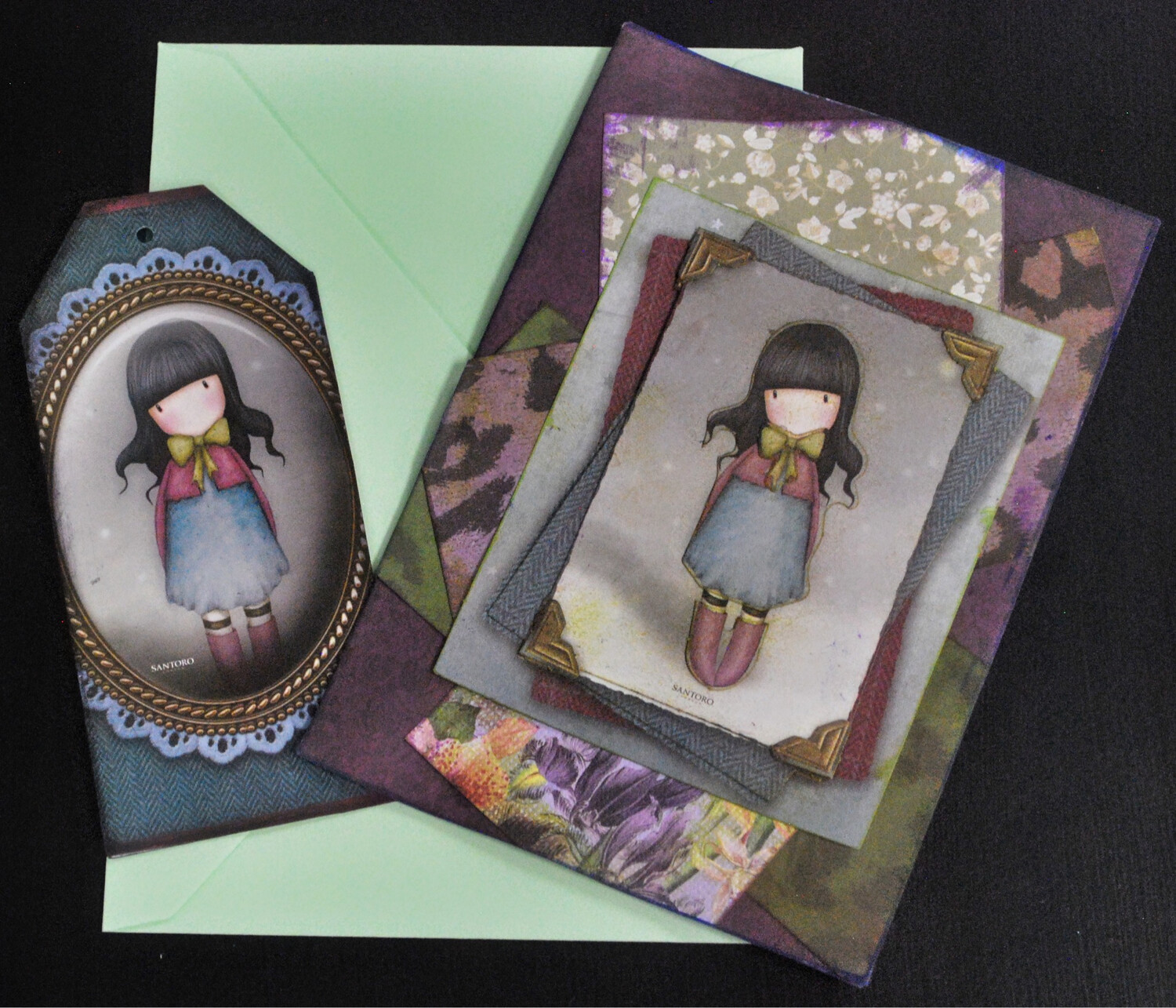 Gorjuss Doll Handmade Card 25