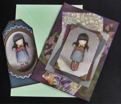 Gorjuss Doll Handmade Card 25