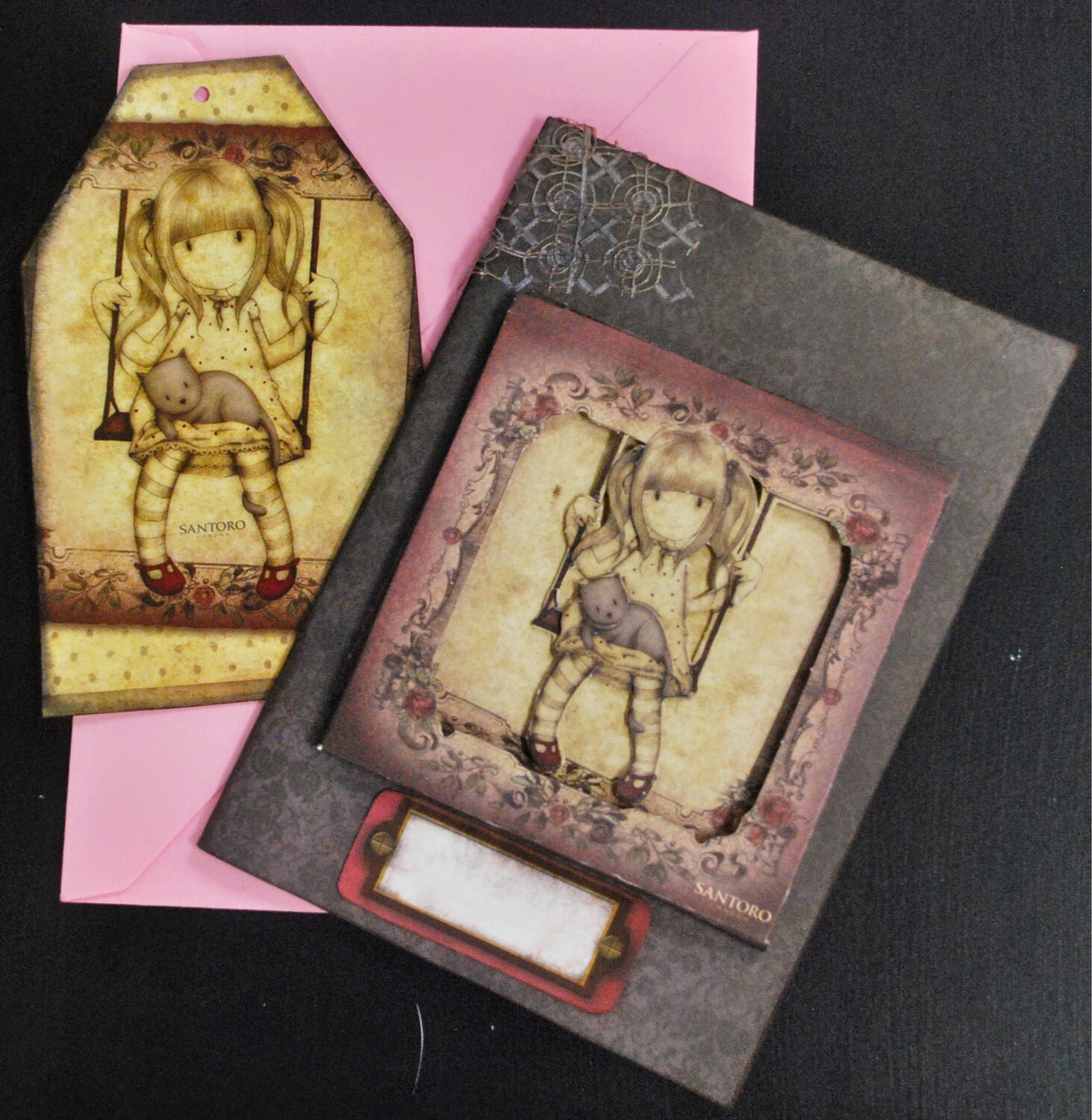 Gorjuss Doll Handmade Card 29