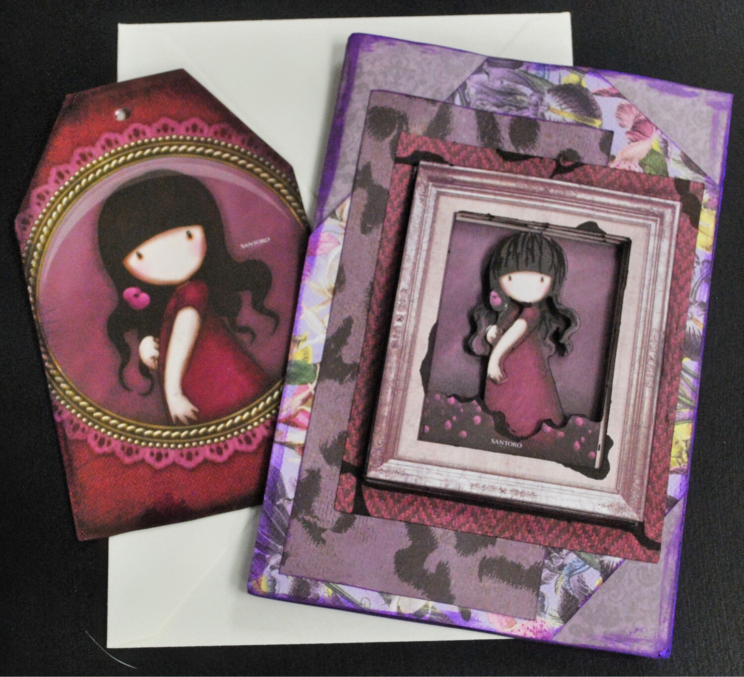 Gorjuss Doll Handmade Card 32