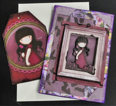 Gorjuss Doll Handmade Card 32