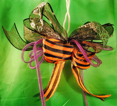 Funky Spider Web bow