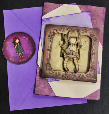 Gorjuss Doll Handmade Card 21