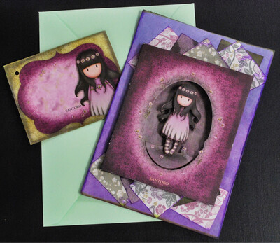 Gorjuss Doll Handmade Card 31