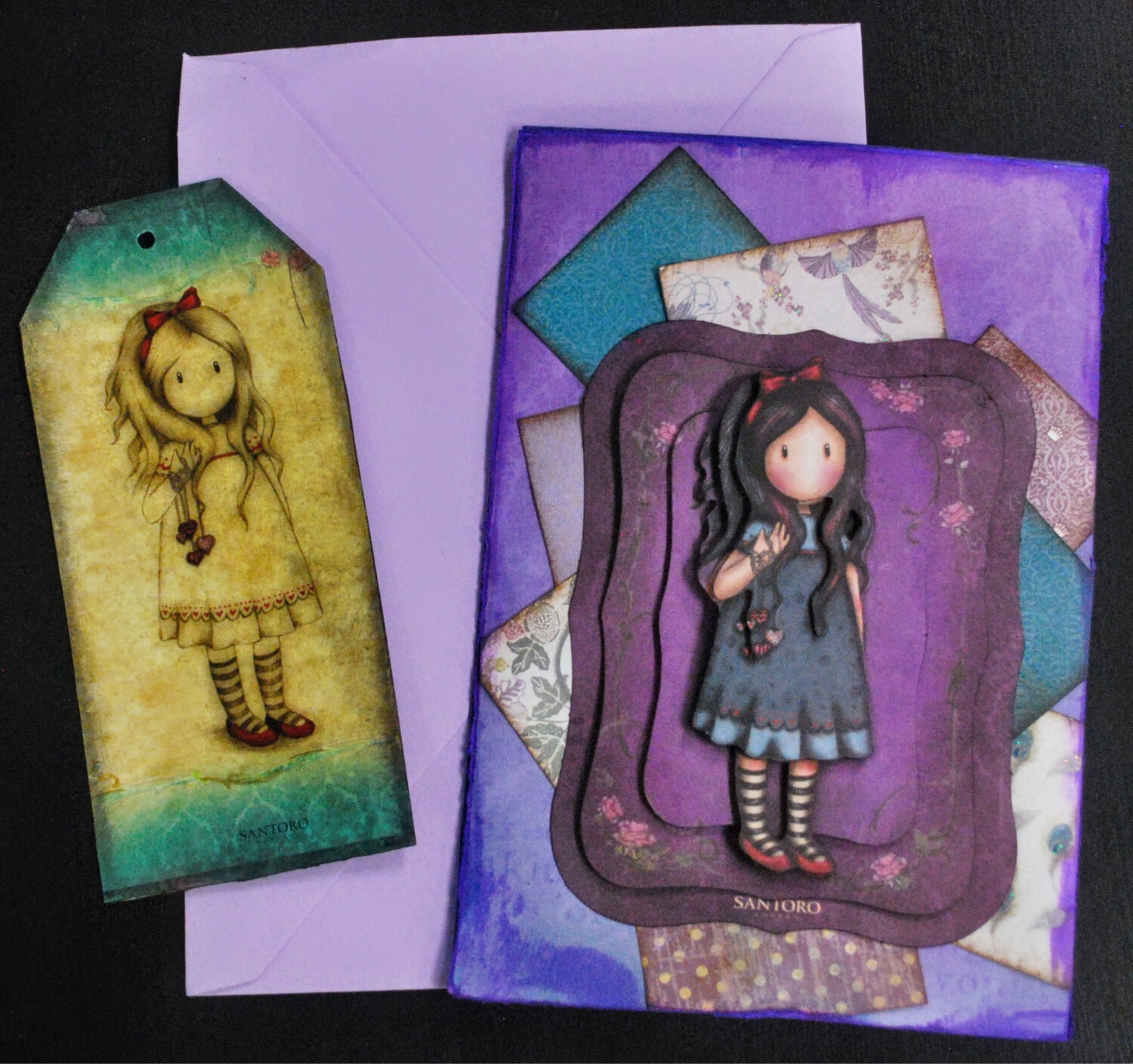 Gorjuss Doll Handmade Card 38