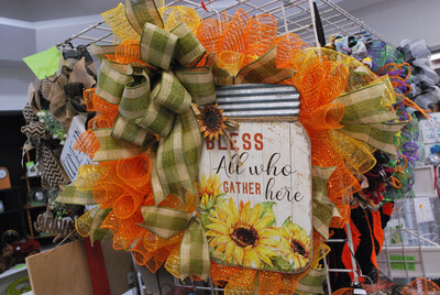 Sunflower Mason Jar