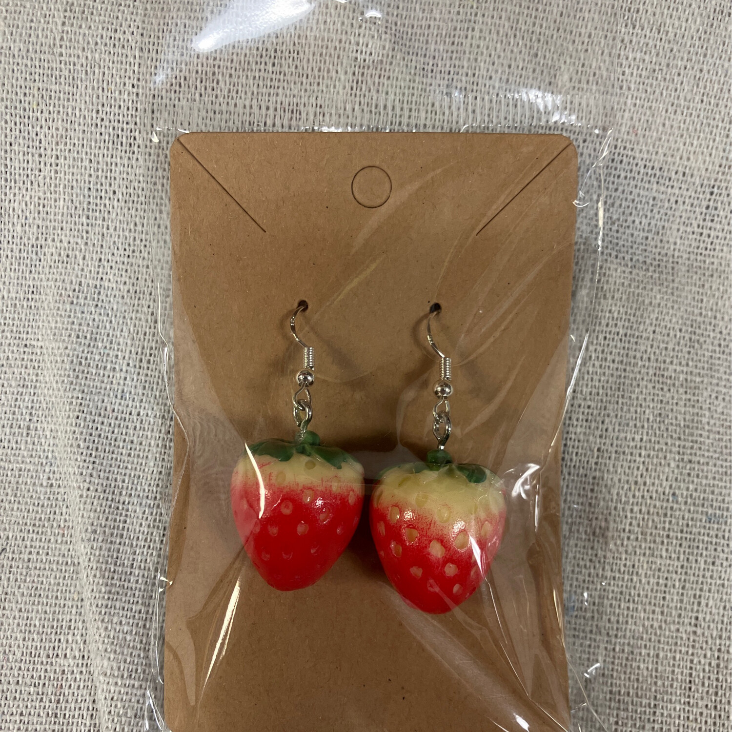 Strawberry Earrings 1