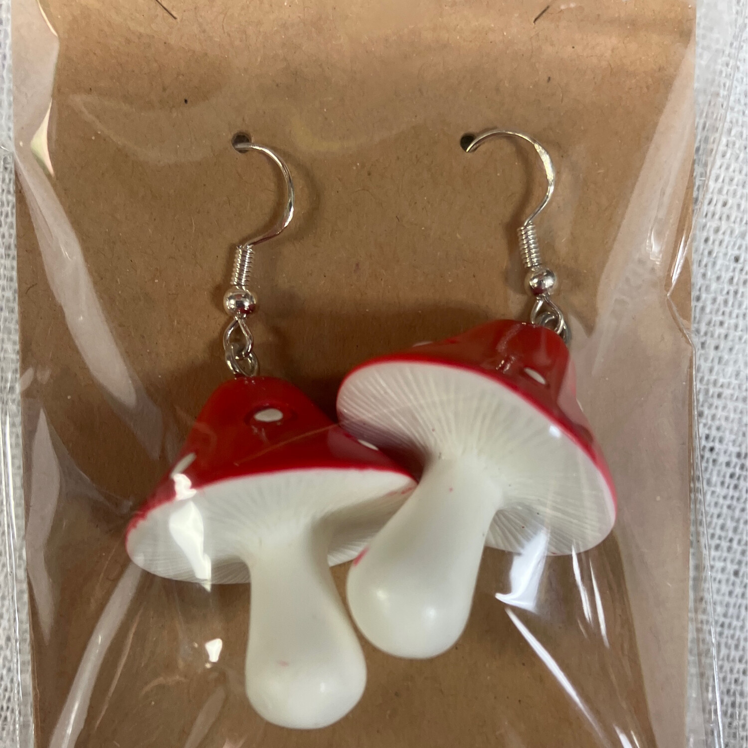 Mushroom Earrings 2