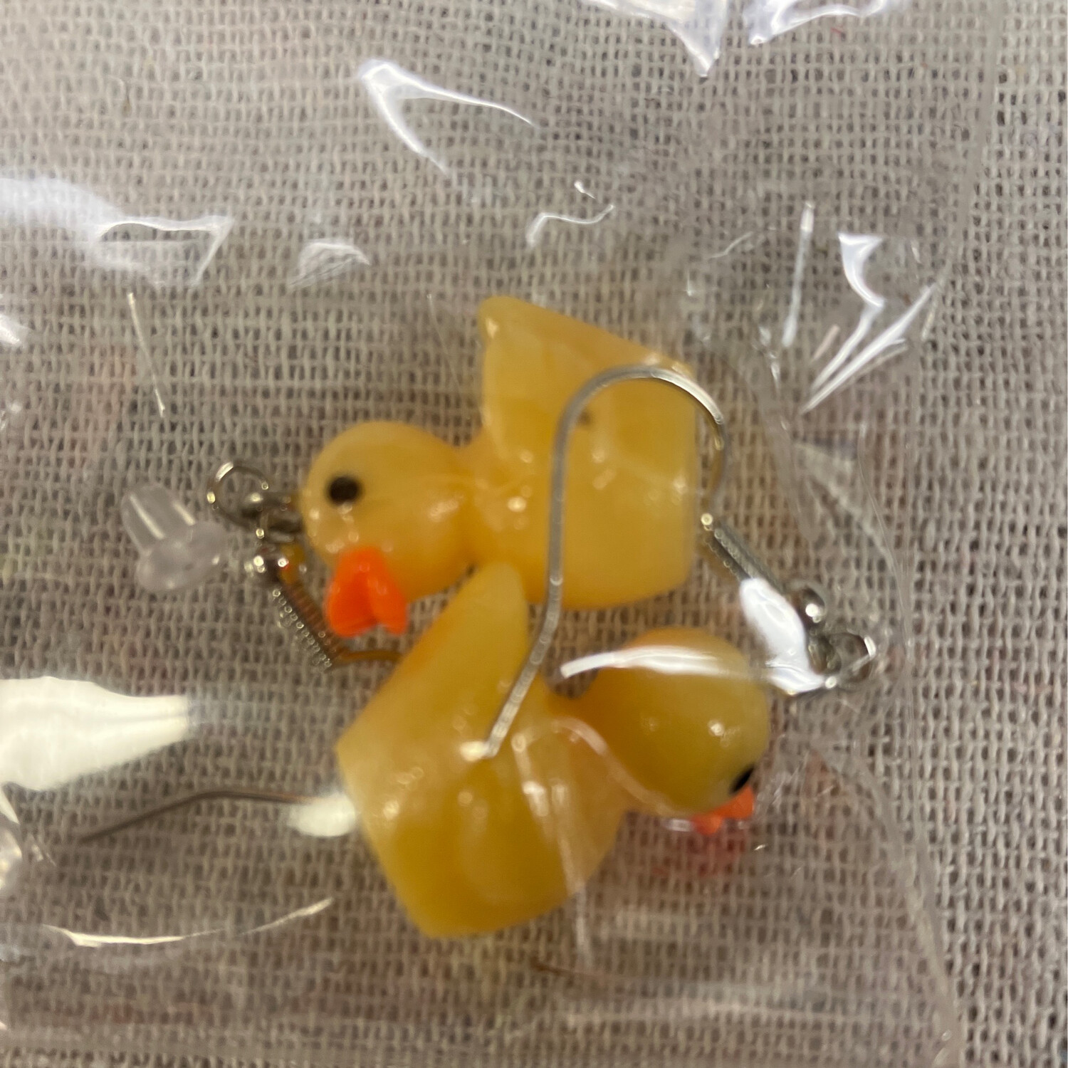Rubber Ducky Earrings 1
