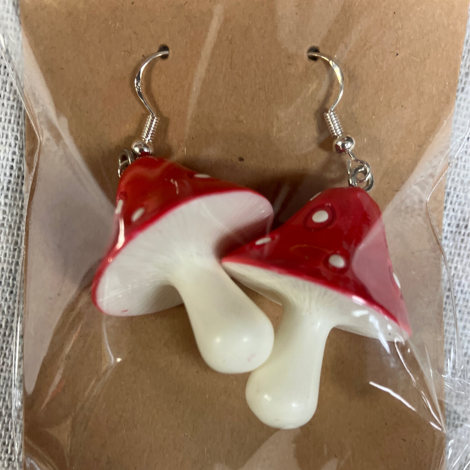 Mushroom Earrings 3