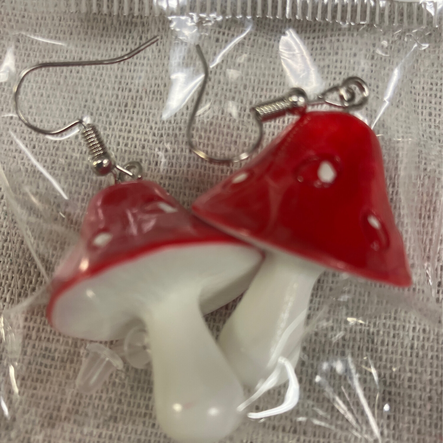 Mushroom Earrings 1