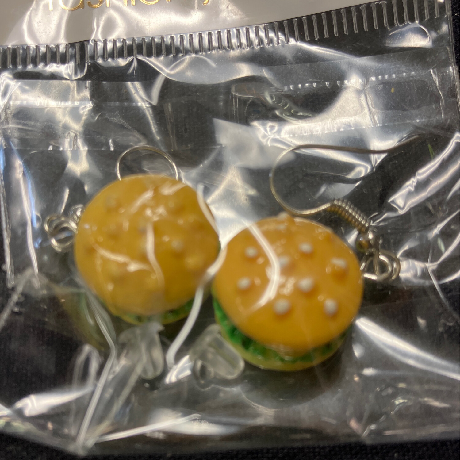 Hamburger Earrings