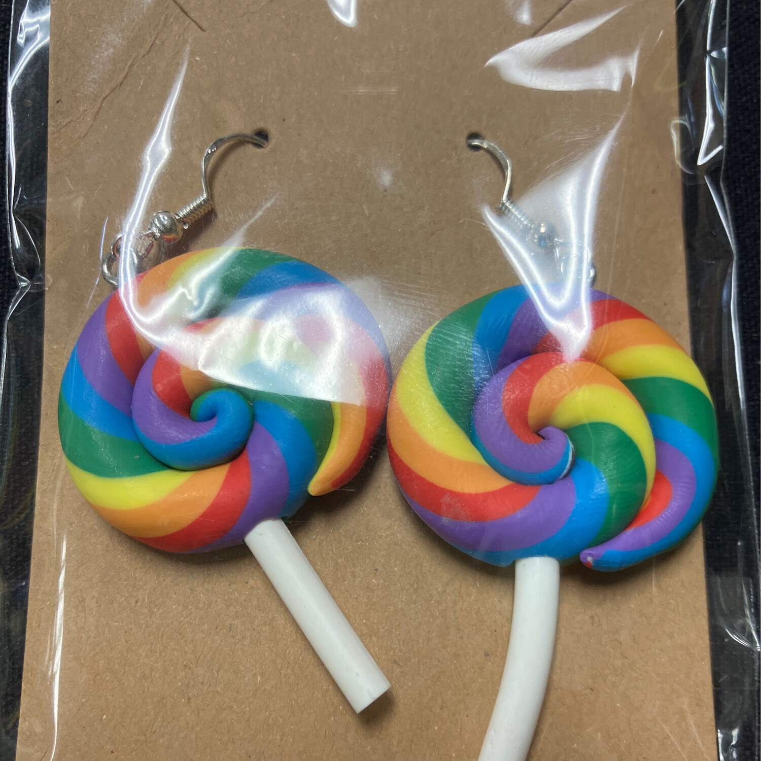 Swirl Lollipop Earrings 2