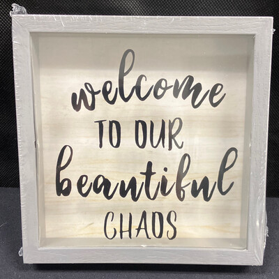 Beautiful Chaos Glass Shadow Box