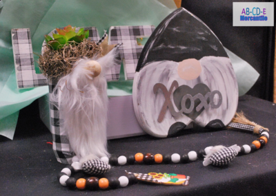 Gift Box LOVE with Gnome &amp; Buffalo Check