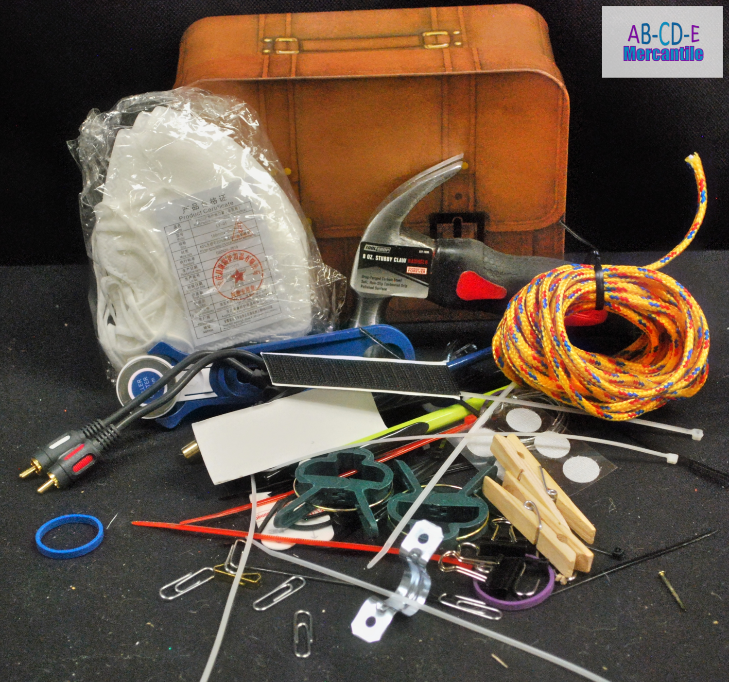 Junk Drawer Starter Kit-Suitcase 1