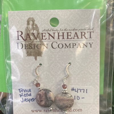 Terra Rosa Jasper Earrings