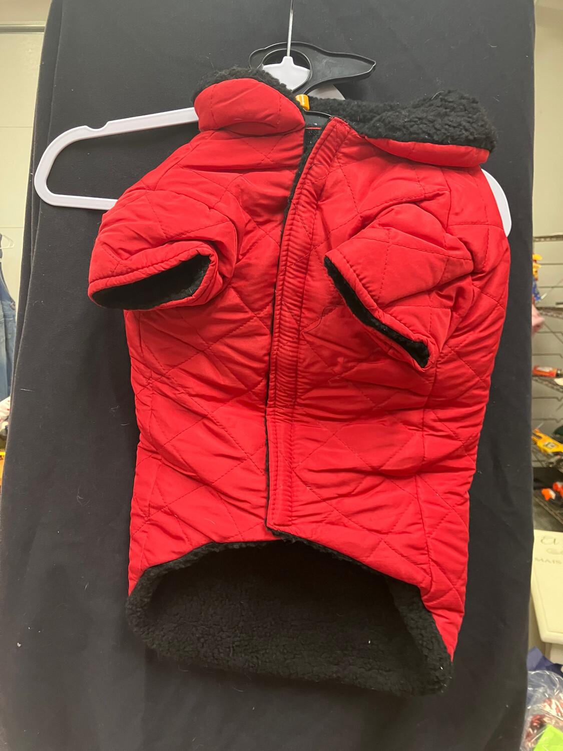 Red Z+Z coat LARGE
