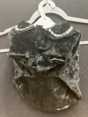 Black dog "dress" MED