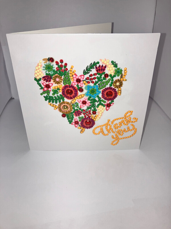 Wild Heart - Thank You Card