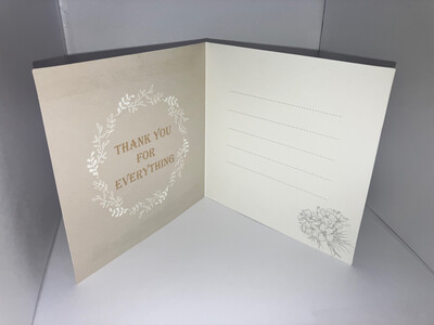 Beautiful Butterfly - Thank You Card