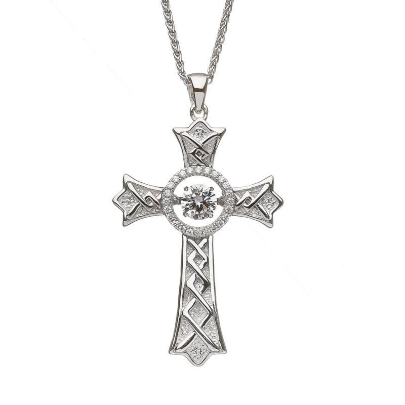 Dancing Stone Silver Cross Dancing Stone Silver Cross