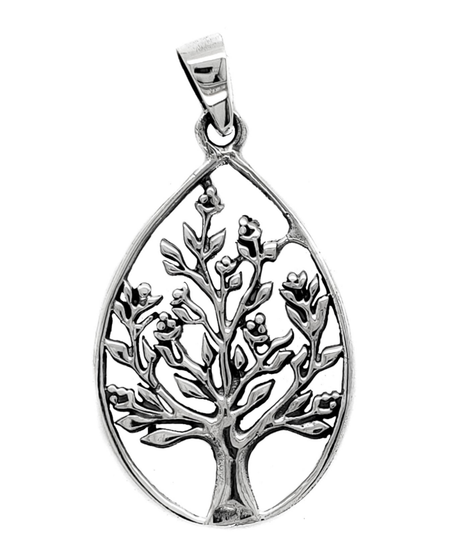 Sterling silver Tree of Life Celtic Pendant