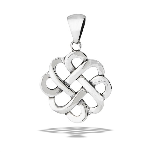 Small sterling silver Celtic Knot Pendant 