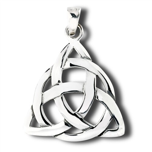 Sterling Silver Celtic Triquetra Knot Pendant