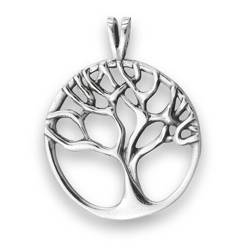 Sterling silver Tree of Life Celtic Pendant 