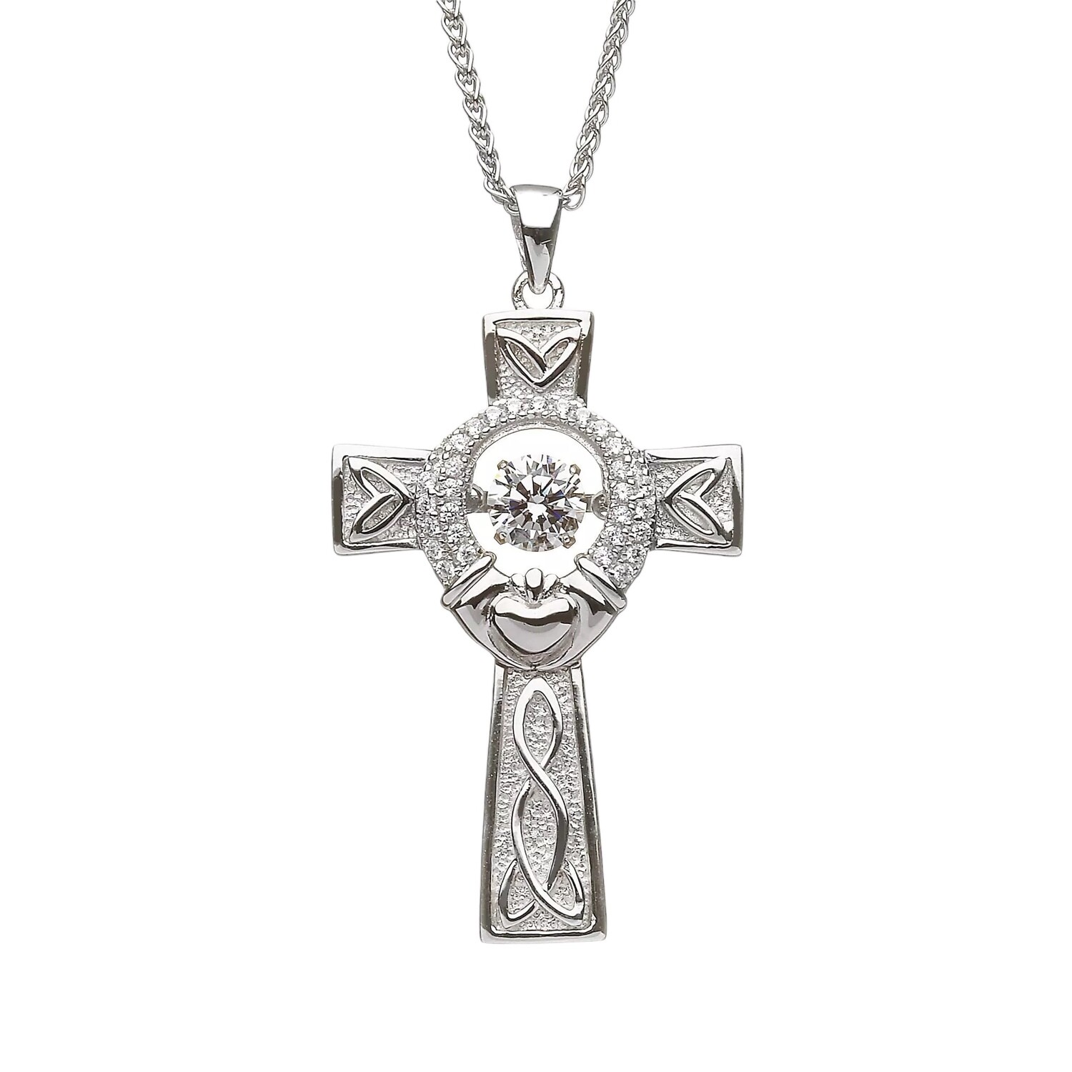 Sterling Silver Celtic Cross Pendant