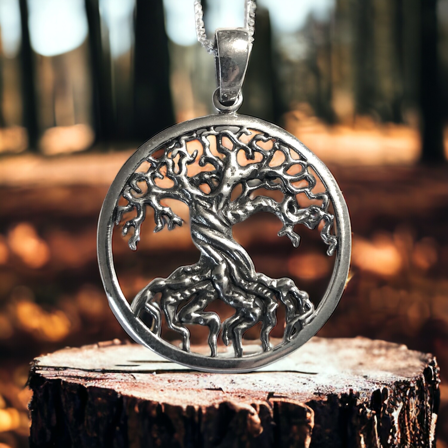 Tree of Life Sterling Silver Celtic pendant