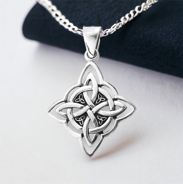 Celtic Knot Pendant with Trinities