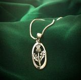 Celtic Scottish Thistle Pendant - McKenzie