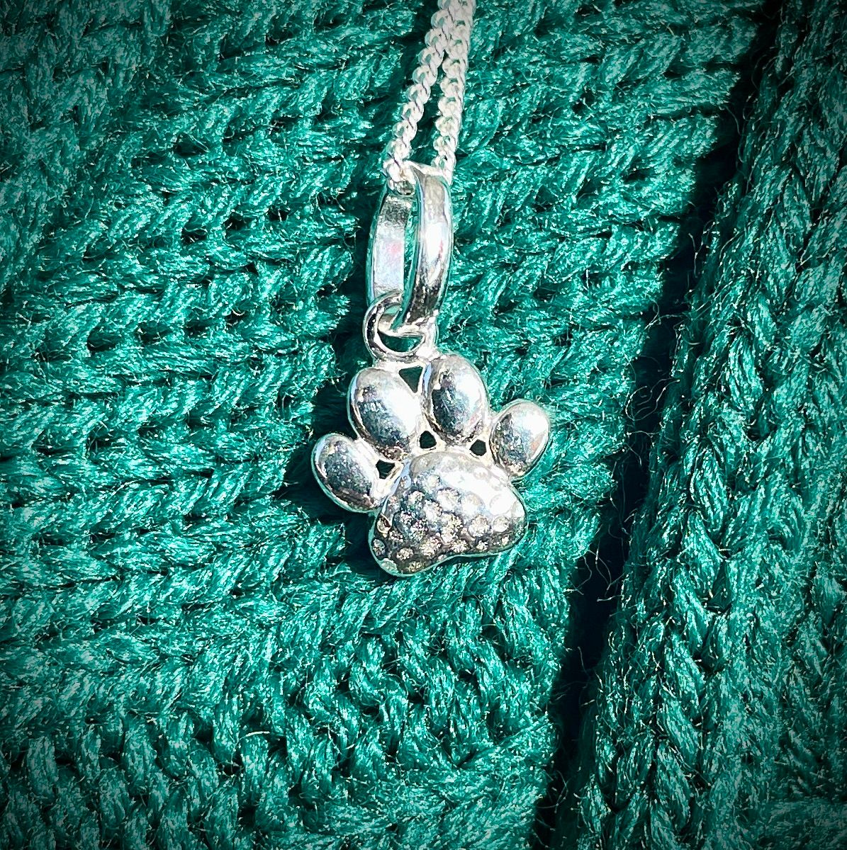 Celtic Paw Print Pendant