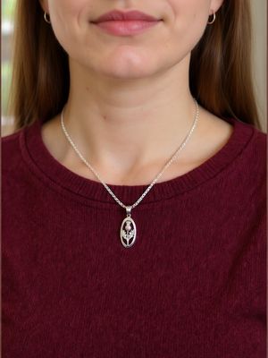 Celtic Scottish Thistle Pendant - McKenzie