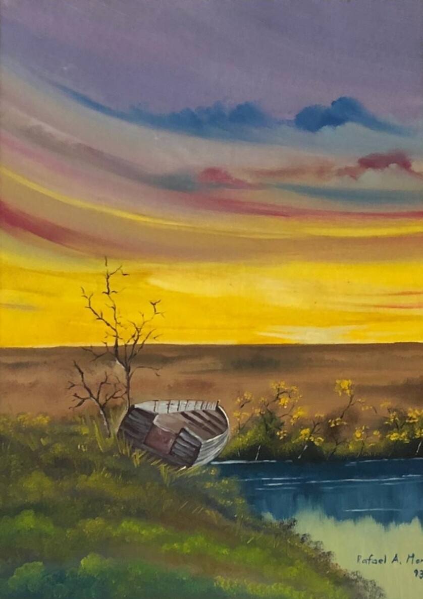 Bote al Atardecer