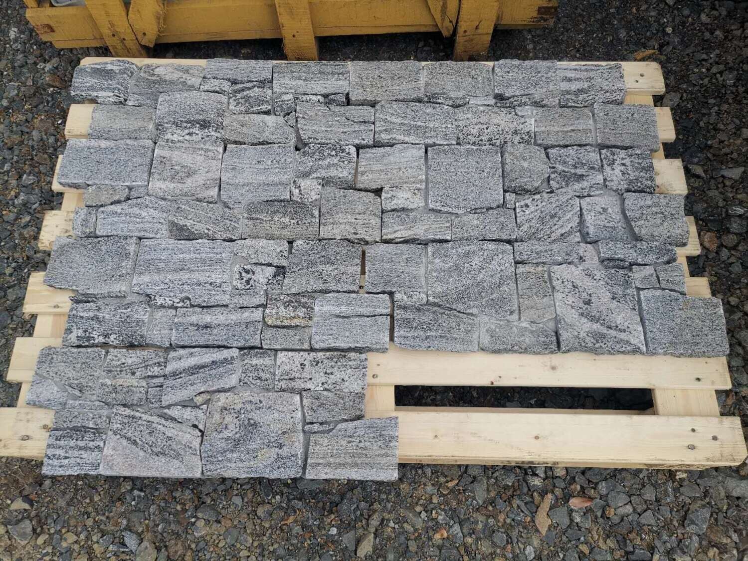 Grey Granite Z-Shape Cladding Stone - One Sheet 600x200