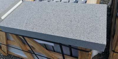 Padang Dark Grey Granite Drop Face Pool Coping - 600x300x25/60