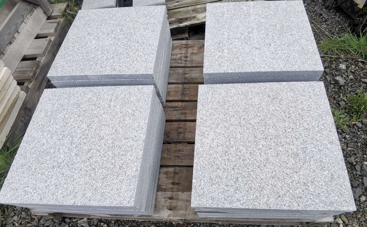 Light Grey Granite Paver - 450x450x30