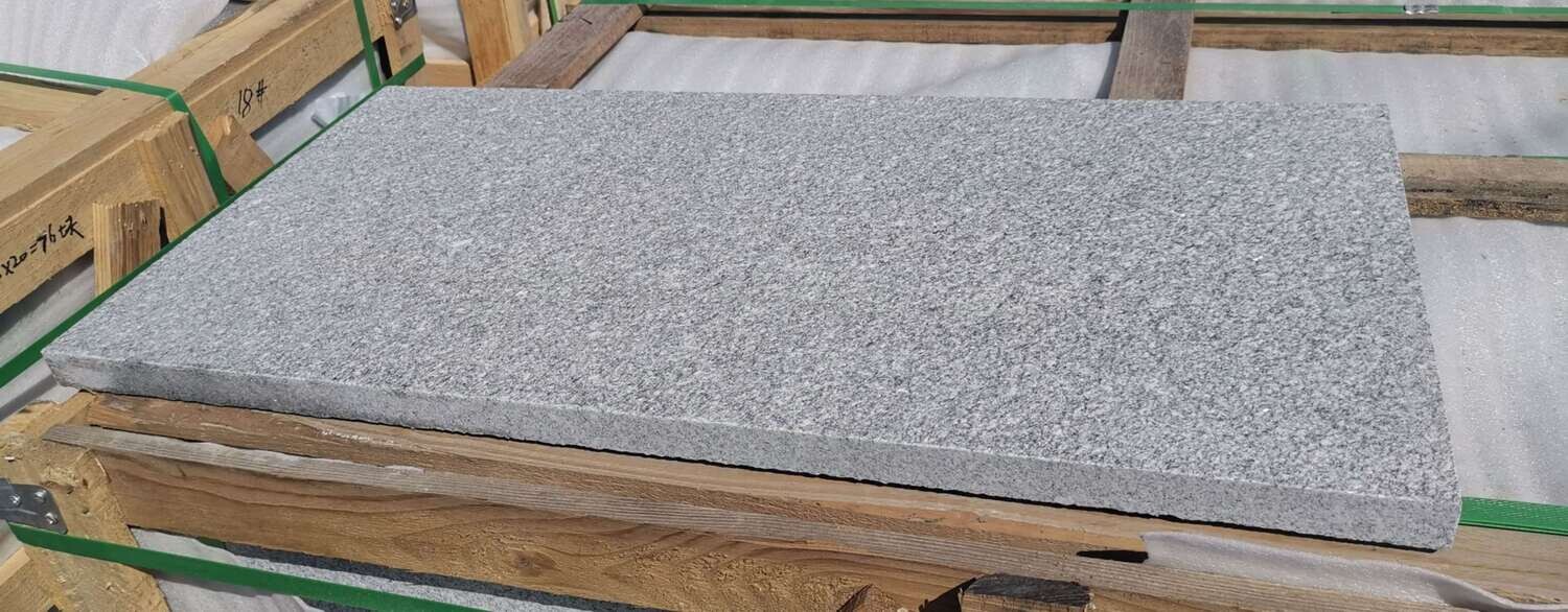 Natural Stone Large Slab /Paver 800x400x30 - Light Grey Granite