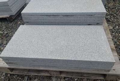 Natural Stone Large Slab /Paver 900x450x30 - Light Grey Granite