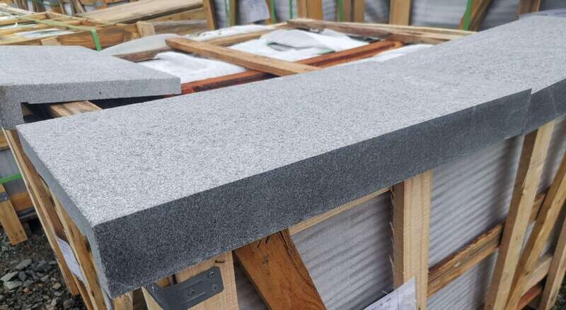 Padang Dark Grey Granite Drop Face Pool Coping- 600x300x30/70