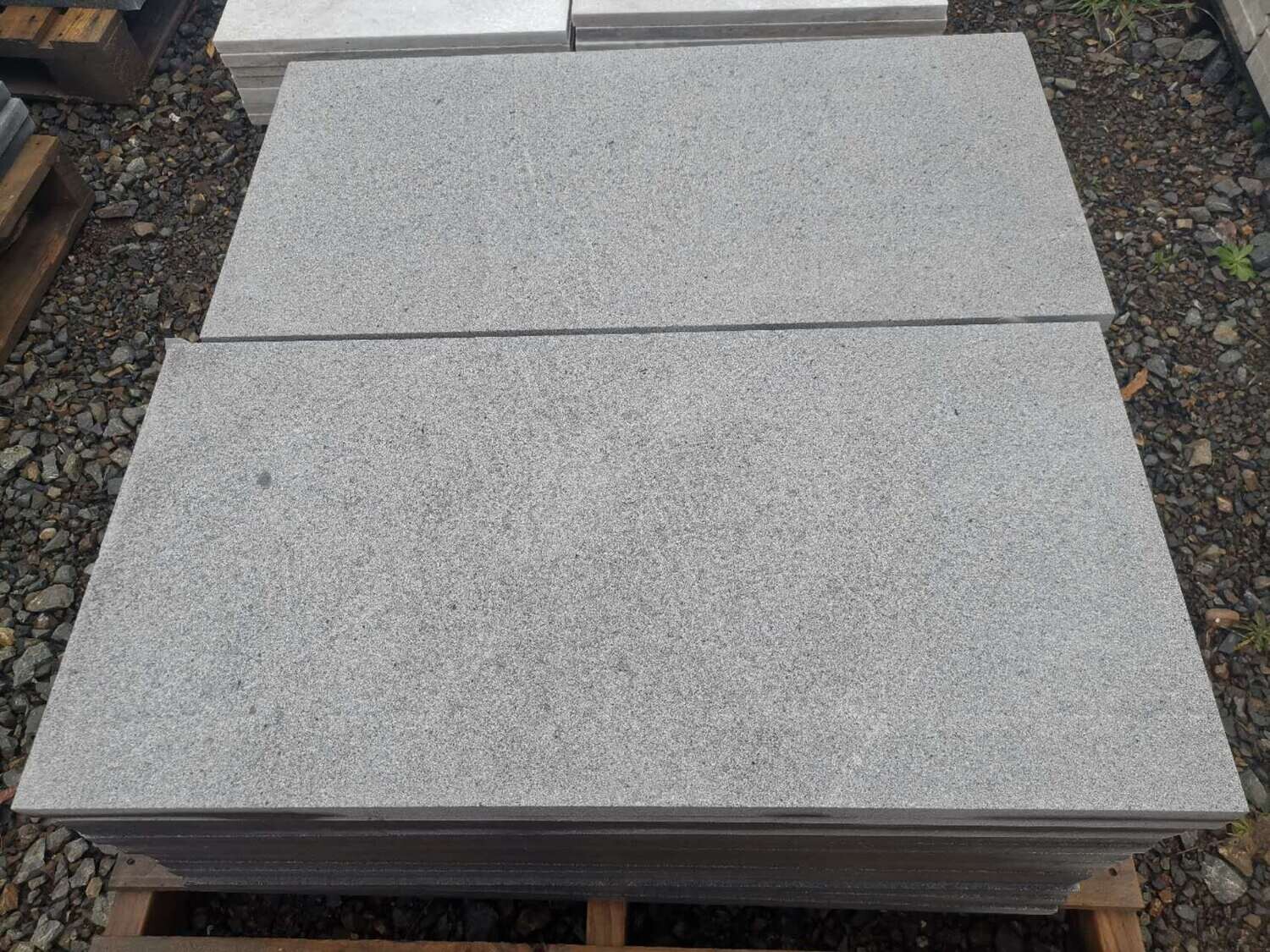 Natural Stone Large Slab /Paver 900x450x30 - Padang Dark Grey Granite