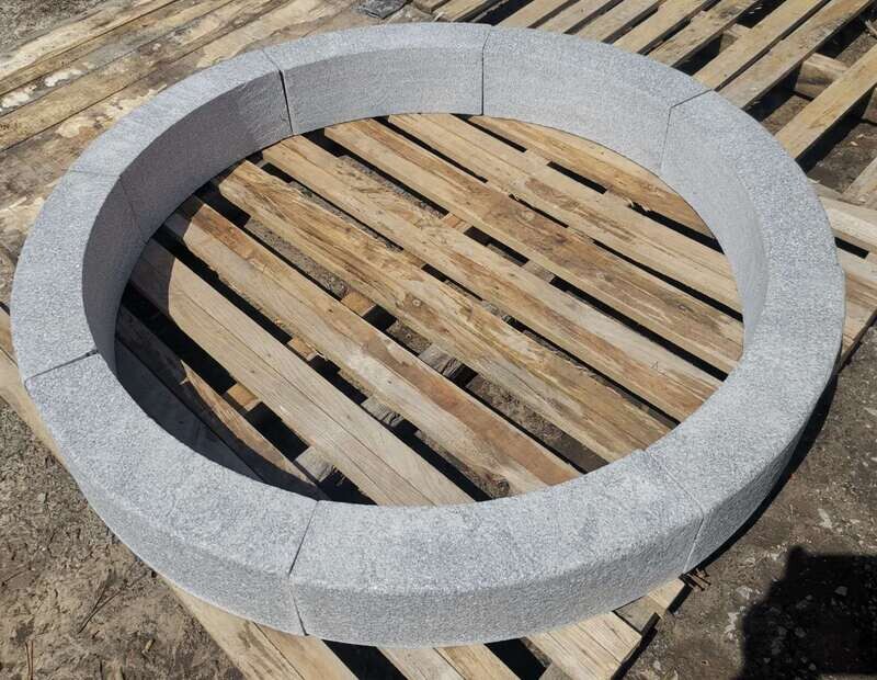Light Grey Granite Tree/ Flower Bed Ring
