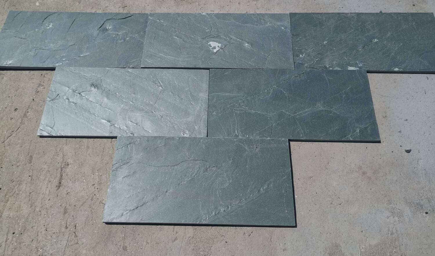 Light Green Slate Tile 600x300x12