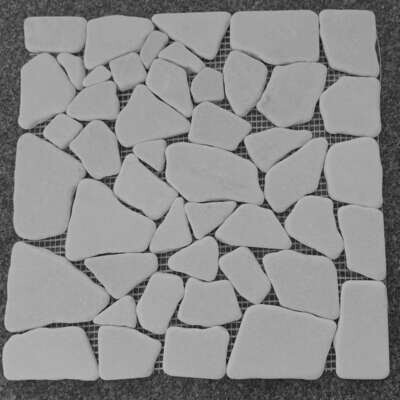 Pure White Quartzite Mosaic - 300x300