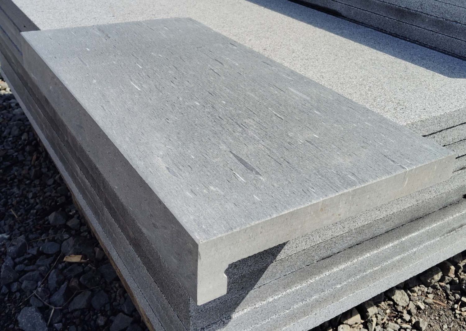 Starry Grey Granite Drop Face Pool Coping- 600x300x30/60