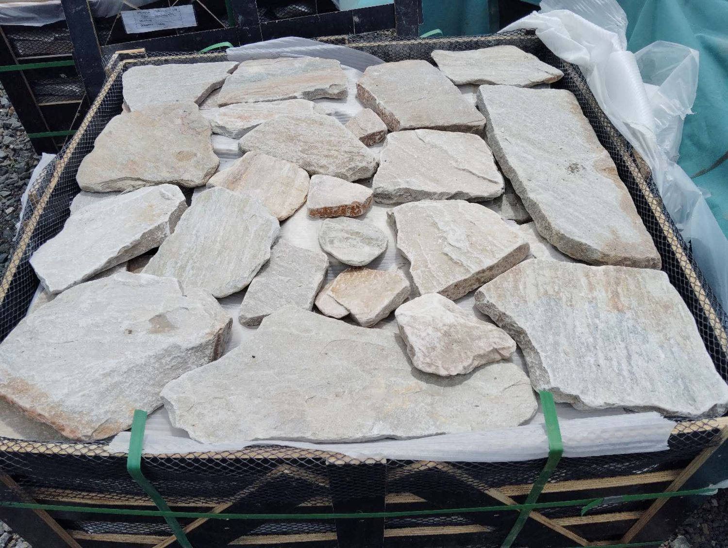 Natural Slate Tumbled Crazy Paving